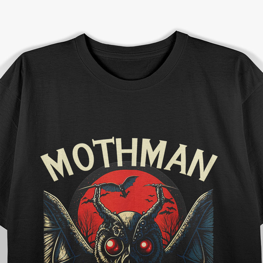 Funny Cute Cryptid: Mothman - The Adorable Creature of Mystery T-Shirt