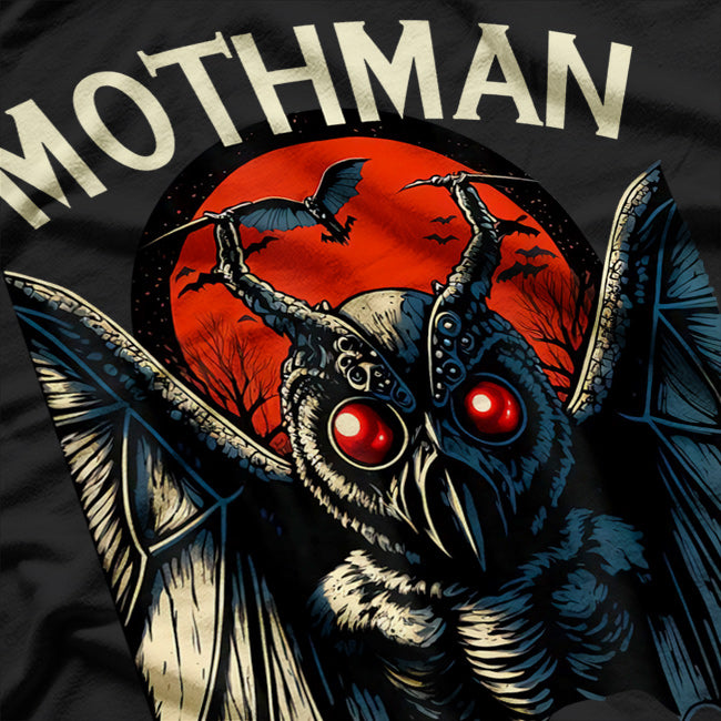 Funny Cute Cryptid: Mothman - The Adorable Creature of Mystery T-Shirt
