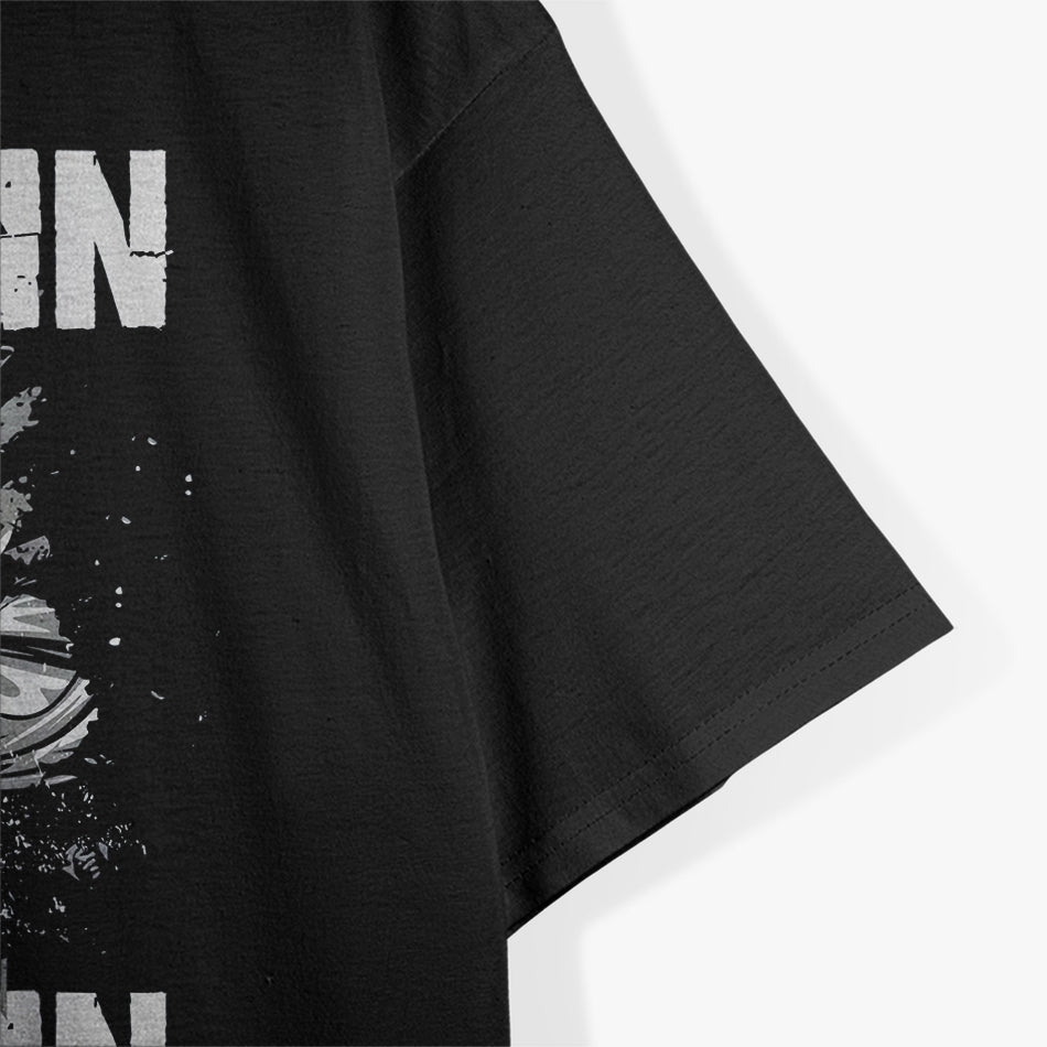 Gym Fitness and Bodybuilding: Strength, Dedication, and Power T-Shirt