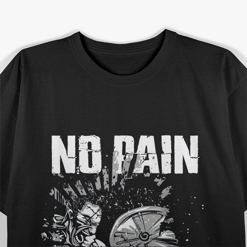 Gym Fitness and Bodybuilding: Strength, Dedication, and Power T-Shirt