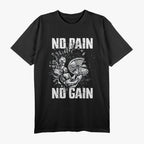Gym Fitness and Bodybuilding: Strength, Dedication, and Power T-Shirt