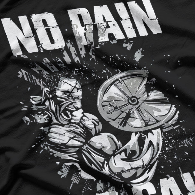 Gym Fitness and Bodybuilding: Strength, Dedication, and Power T-Shirt