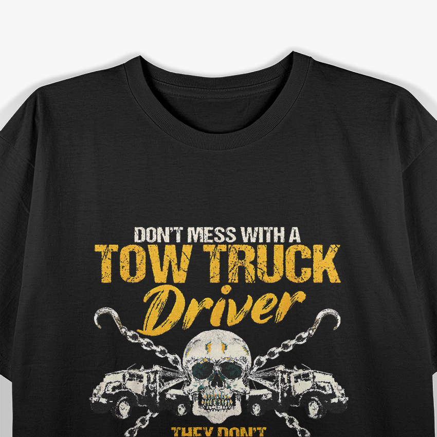 Operator Wrecker Towing, Tow Truck Driver T-Shirt