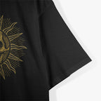Skull Sun Gothic Symbolism of Light and Darkness T-Shirt