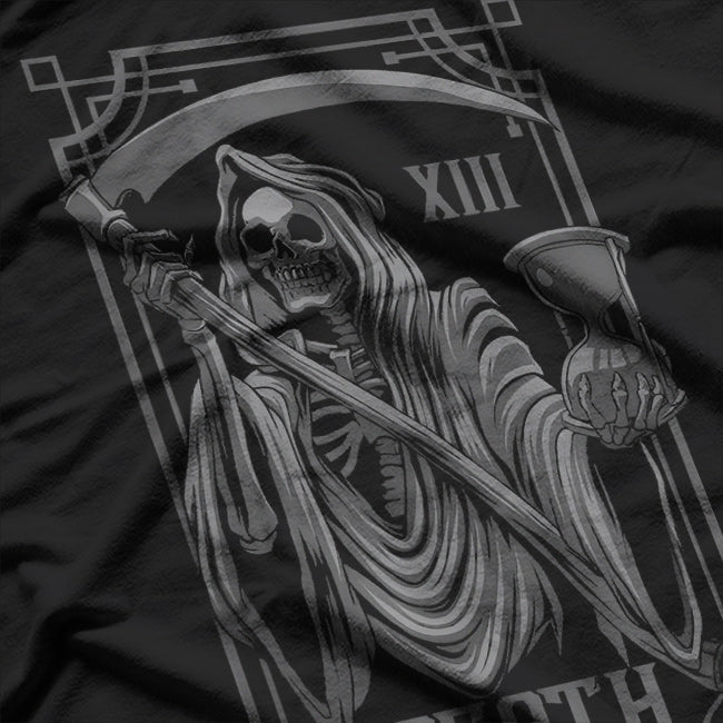 Goth Tarot Card Dark Elegance and Mystical Power T-Shirt