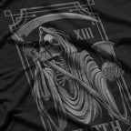 Goth Tarot Card Dark Elegance and Mystical Power T-Shirt