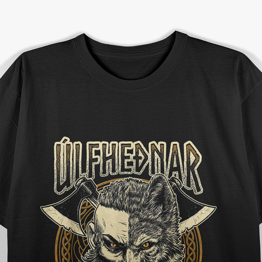 Viking Wolf Ulfhednar: Nordic Pagan Valhalla Warrior T-Shirt