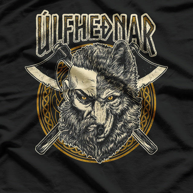 Viking Wolf Ulfhednar: Nordic Pagan Valhalla Warrior T-Shirt