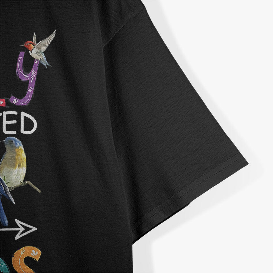 Easily Distracted By Birds Cool Bird T-Shirt
