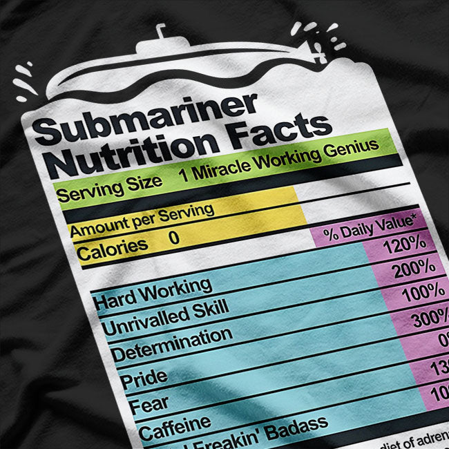 Funny US Military Submarine Gift for a Veteran T-Shirt