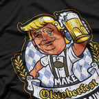 Make Oktoberfest Great Again Funny Beer Drinking Trump T-Shirt