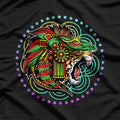 Aztec Jaguar Ancient Warrior of Native Mexican Heritage T-Shirt
