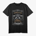 Chicago Blues Festival Blues Guitar T-Shirt