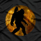 Cool Lovers Mystical Design with Full Moon Romance T-Shirt