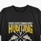 Fishing and Hunting, Fishing Enthusiast T-Shirt