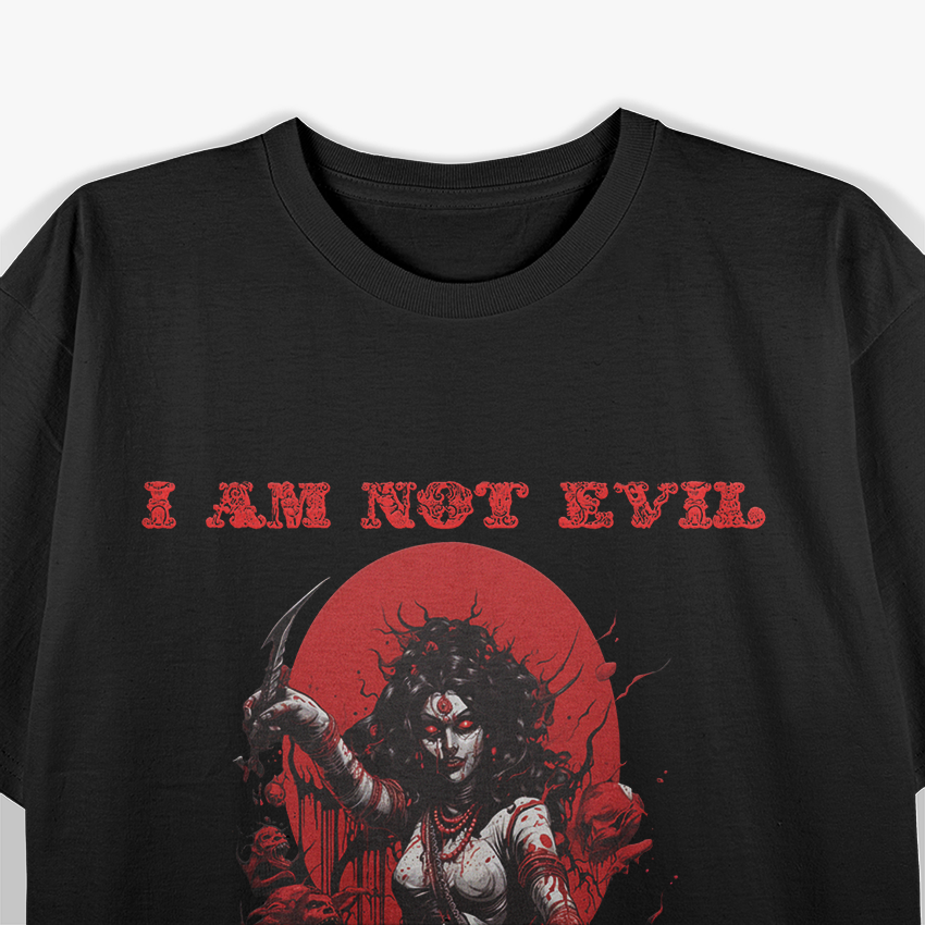 Kali The Goddess of Death, Time, and Transformation - Hindu Deity of the Occult T-Shirt