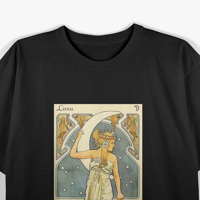 Luna & Moon Goddess Embrace the Power of the Night Sky T-Shirt