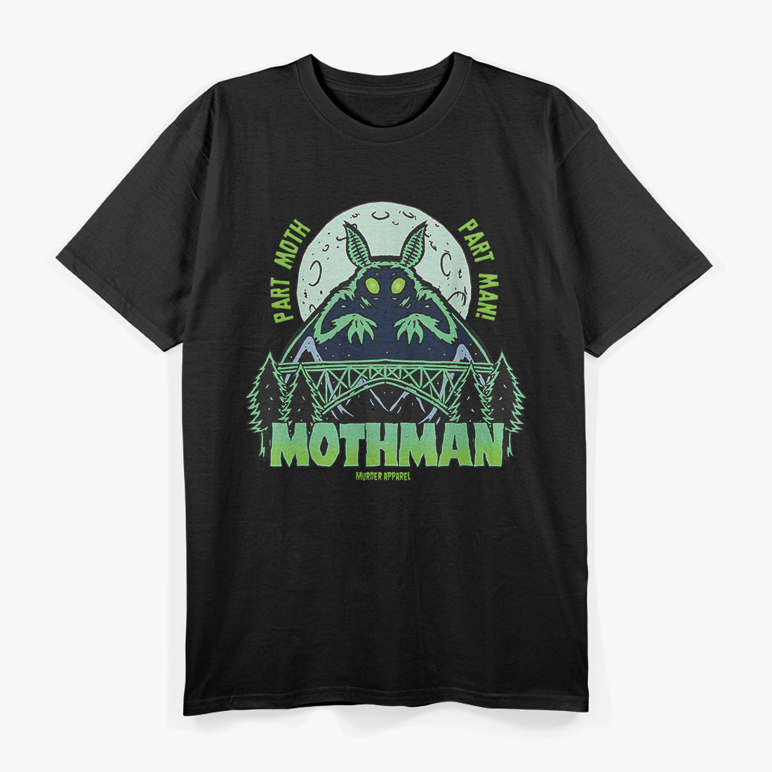 Mothman Retro Vintage Cryptid Legend from the Skies T-Shirt