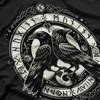 Odin Ravens Huginn and Muninn Norse Mythology T-Shirt