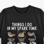 Quail Bird Lover Things I Do In My Spare Time Animal Quails T-Shirt