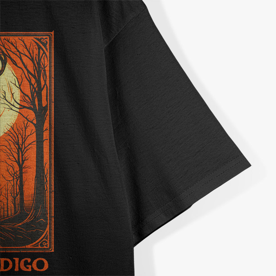 Wendigo Tarot Card The Haunting Spirit of Hunger and Transformation T-Shirt