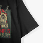 US Legendary Krampus Vintage-Inspired Holiday Horror T-Shirt