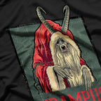 US Legendary Krampus Vintage-Inspired Holiday Horror T-Shirt