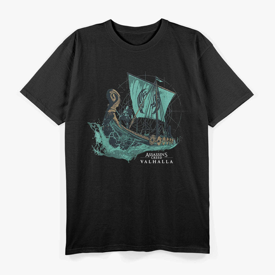 Assassin's Creed Valhalla Viking Long Boat Adventure T-Shirt