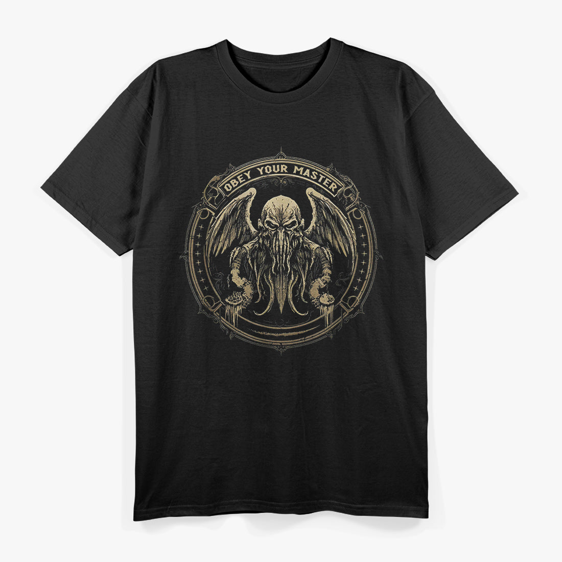Cthulhu Cult Obey Your Master - Cosmic Horror Unleashed T-Shirt