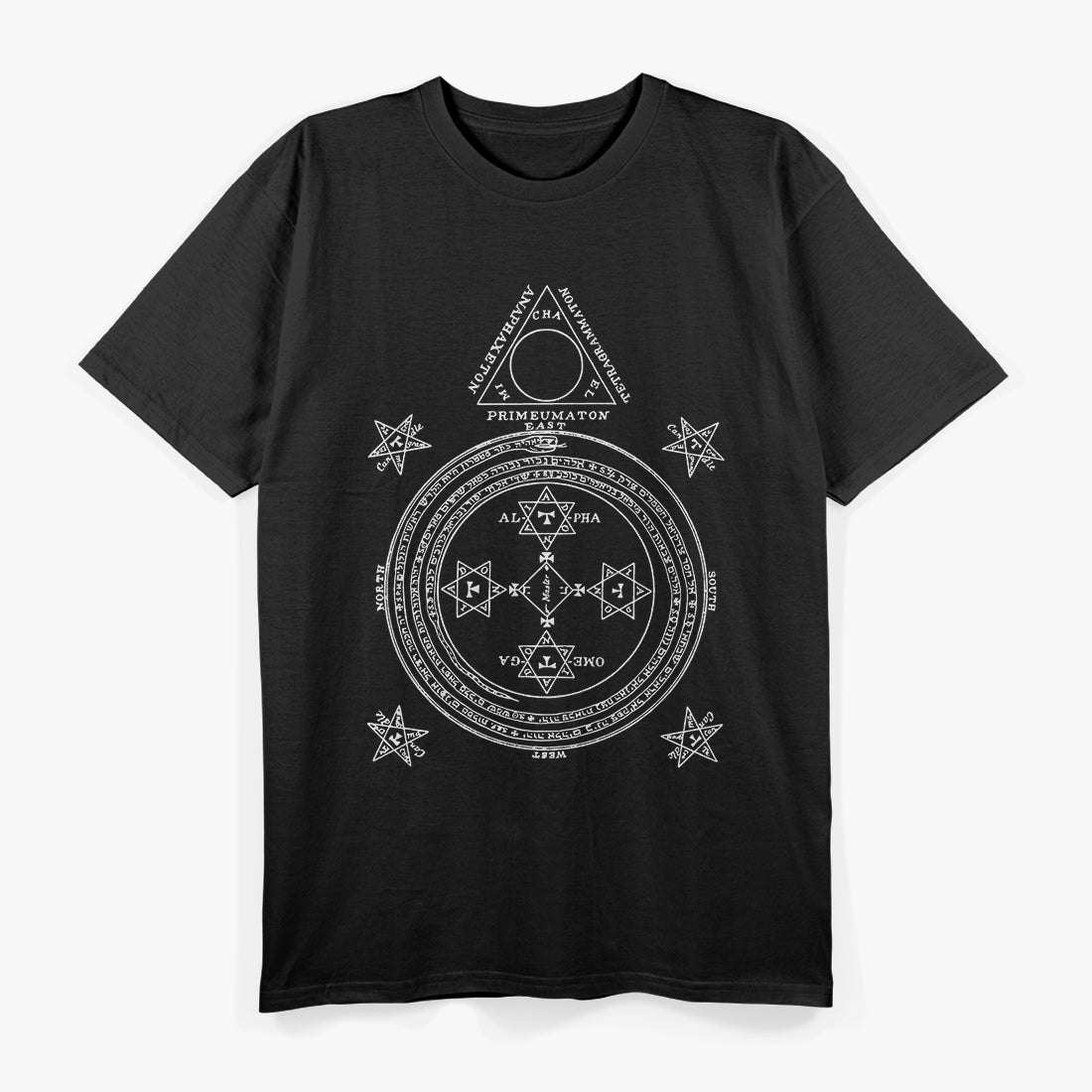 Goetia Circle of Solomon Grimoire Ceremonial Magic and Occult Power T-Shirt