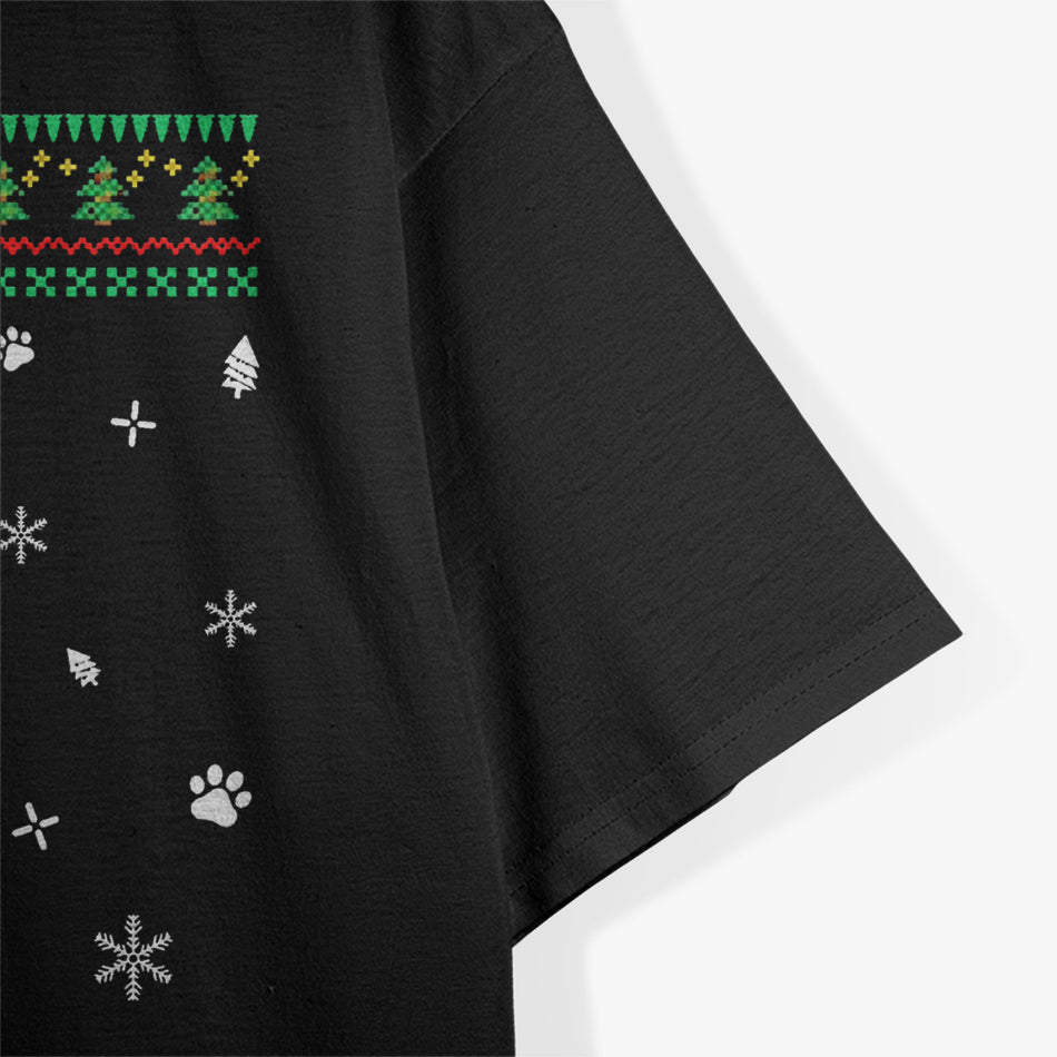 Shiba Inu Dog Lover Christmas Tree Lights T-Shirt