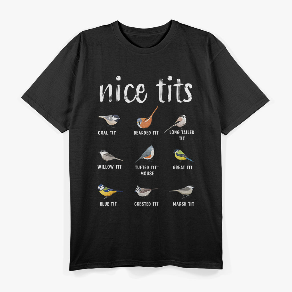 Bird Watching Tit Birds Birdwatcher T-Shirt