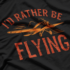 Pilot Flying Aviator Flight Airplane Lovers Aviation T-Shirt