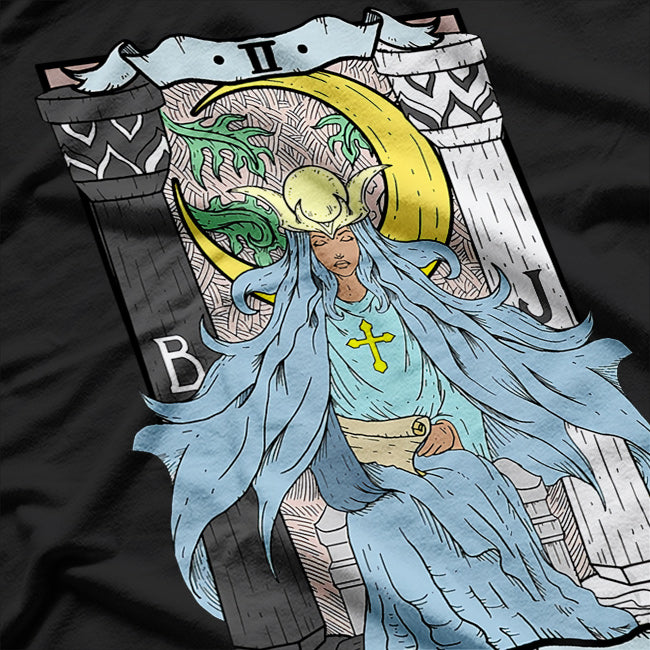 Vintage Color Tarot Card A Nostalgic Journey Through Mystical Symbols T-Shirt