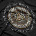 Viking Gods and Goddesses Legends of Norse Mythology and Ancient Power T-Shirt