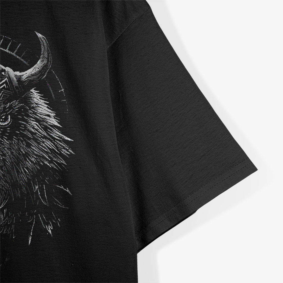 Viking Odin and Valhalla: The Realm of Warriors in Norse Mythology T-Shirt