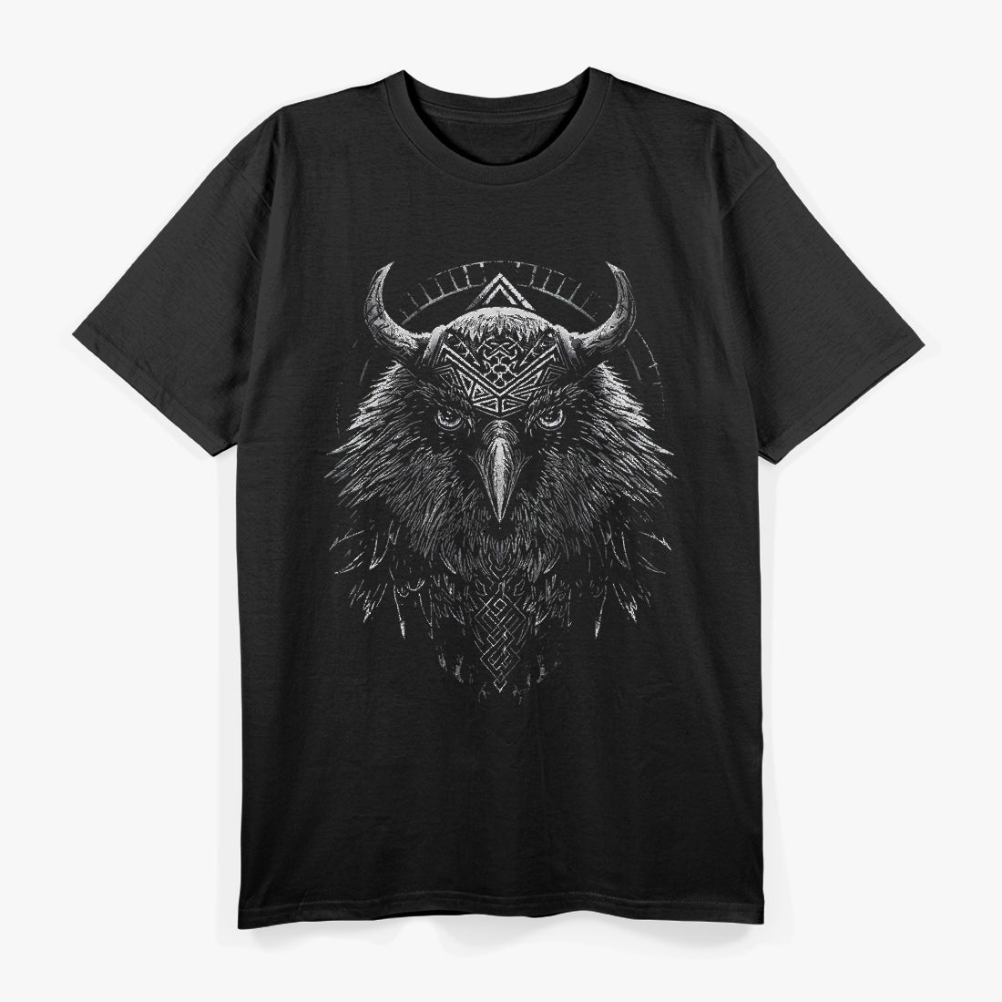 Viking Odin and Valhalla: The Realm of Warriors in Norse Mythology T-Shirt