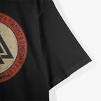 Viking Valknut Knot: Wotan and the Power of Norse Mythology T-Shirt