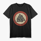 Viking Valknut Knot: Wotan and the Power of Norse Mythology T-Shirt