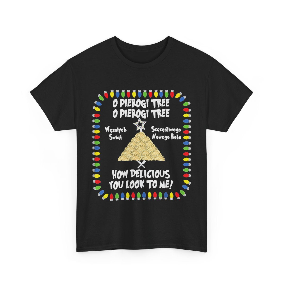 O Pierogi Tree – Funny Polish Christmas Holiday T-Shirt