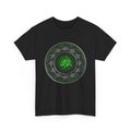 Celtic Triquetra – Glowing Knotwork Circle Graphic T-Shirt