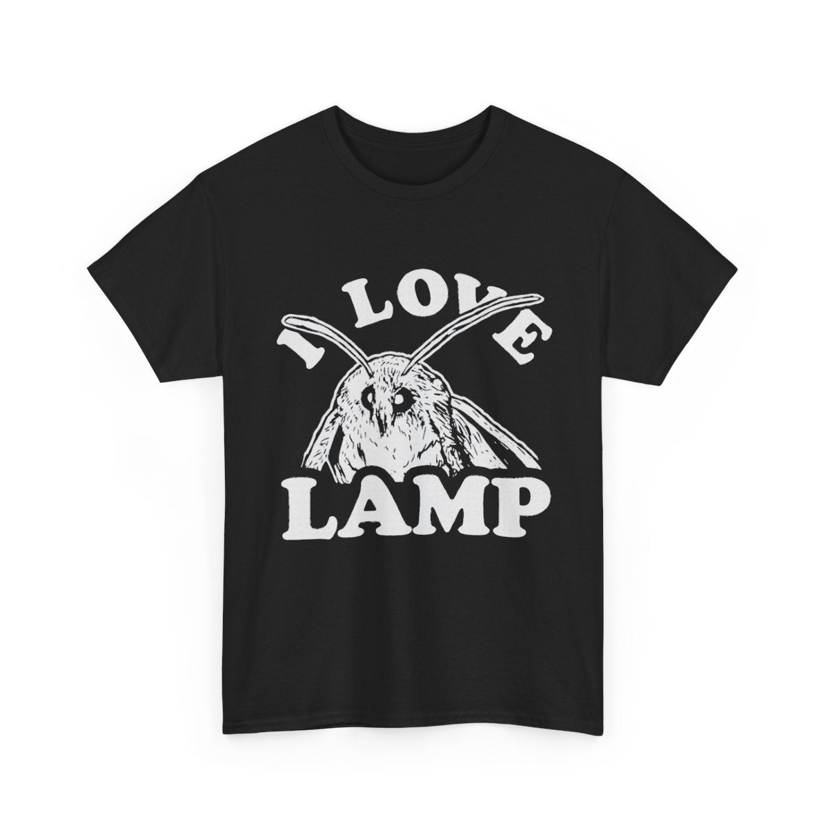 I Love Lamp – Moth Funny Meme Graphic T-Shirt