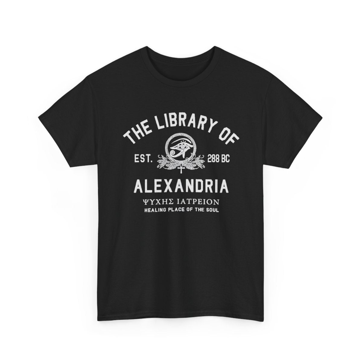 The Library of Alexandria – Est. 288 BC Ancient History Graphic T-Shirt
