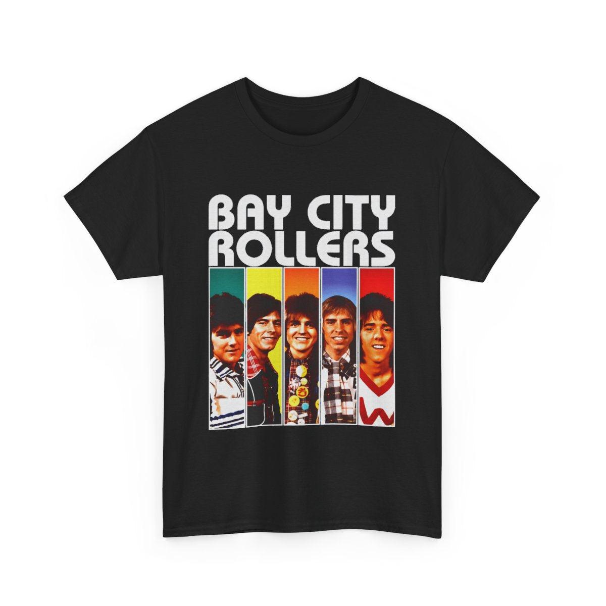 Bay City Rollers – Retro 70s Pop Rock Band Graphic T-Shirt