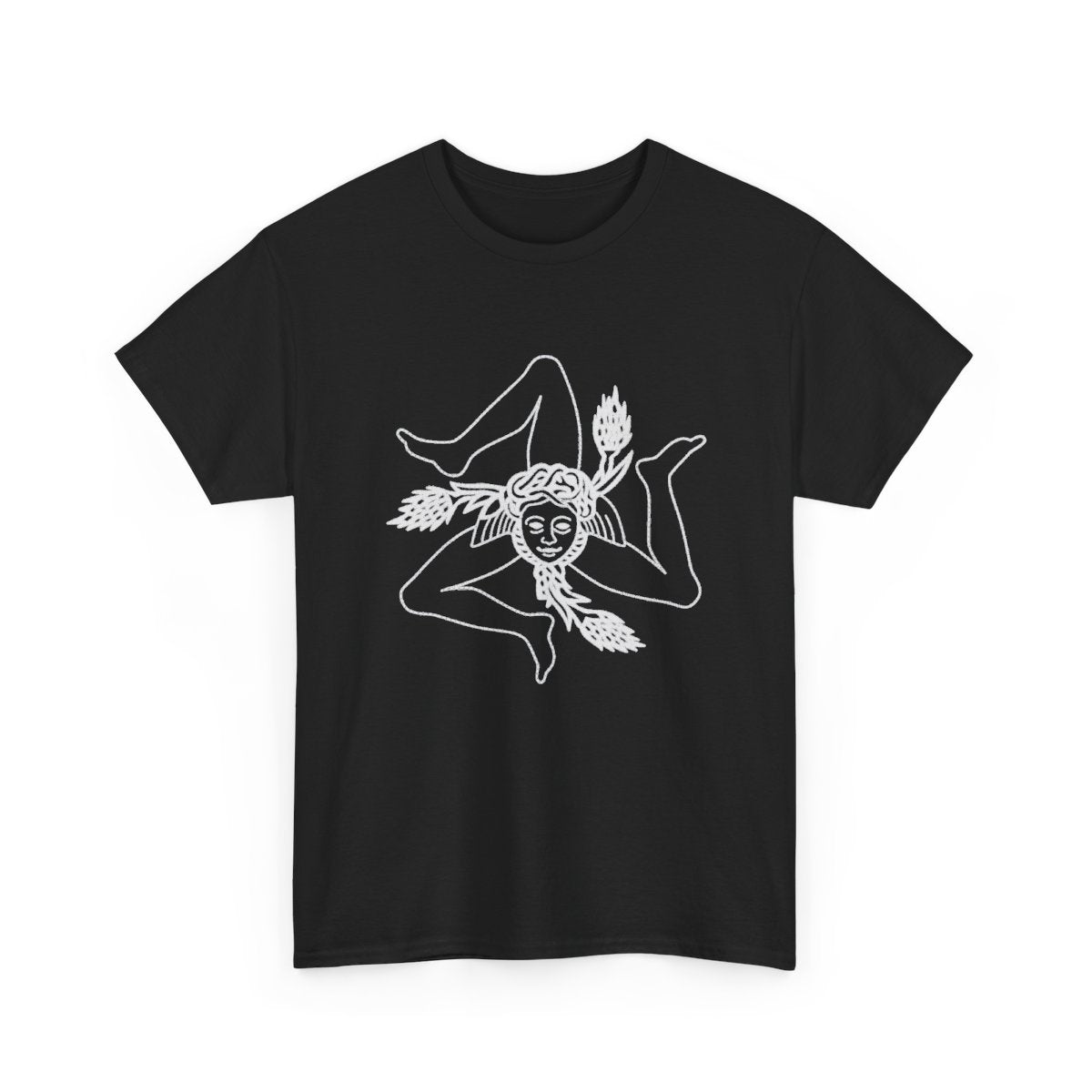 Sicilian Trinacria – Symbol of Sicily Heritage Pride Graphic T-Shirt