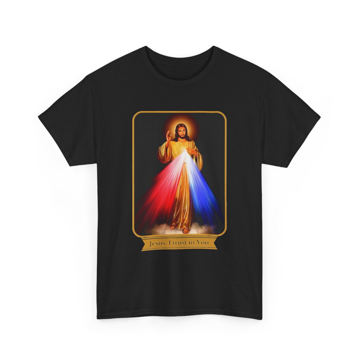 Divine Mercy – Jesus I Trust in You Catholic Devotional Graphic T-Shirt