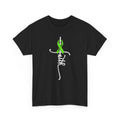 Non-Hodgkin Lymphoma Awareness – Faith Cross Green Ribbon Graphic T-Shirt