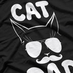 Retro Cat Dad T-Shirt