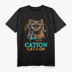 Cation Cat Chemistry Teacher Science Experiment T-Shirt
