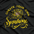 Create Your Own Sunshine: A Positive Quote for Daily Inspiration T-Shirt